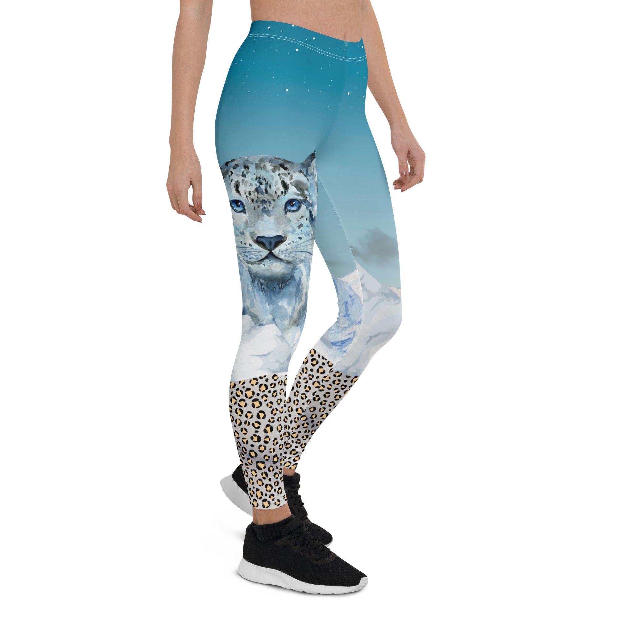 Schneeleoparden - Leggings (Eu) - Divine DeSein