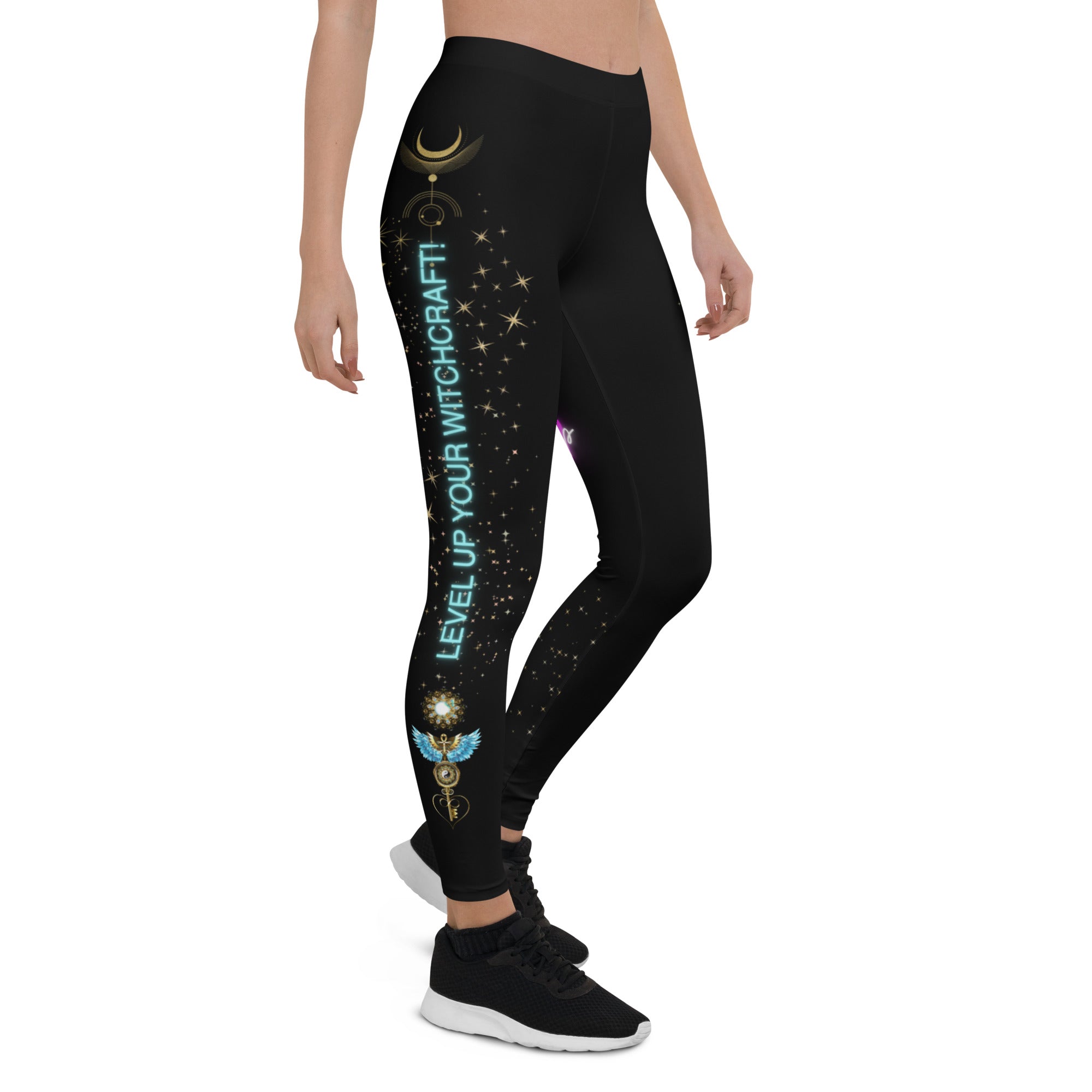 Ausgefallene Leggings - Level up Statement - Divine DeSein