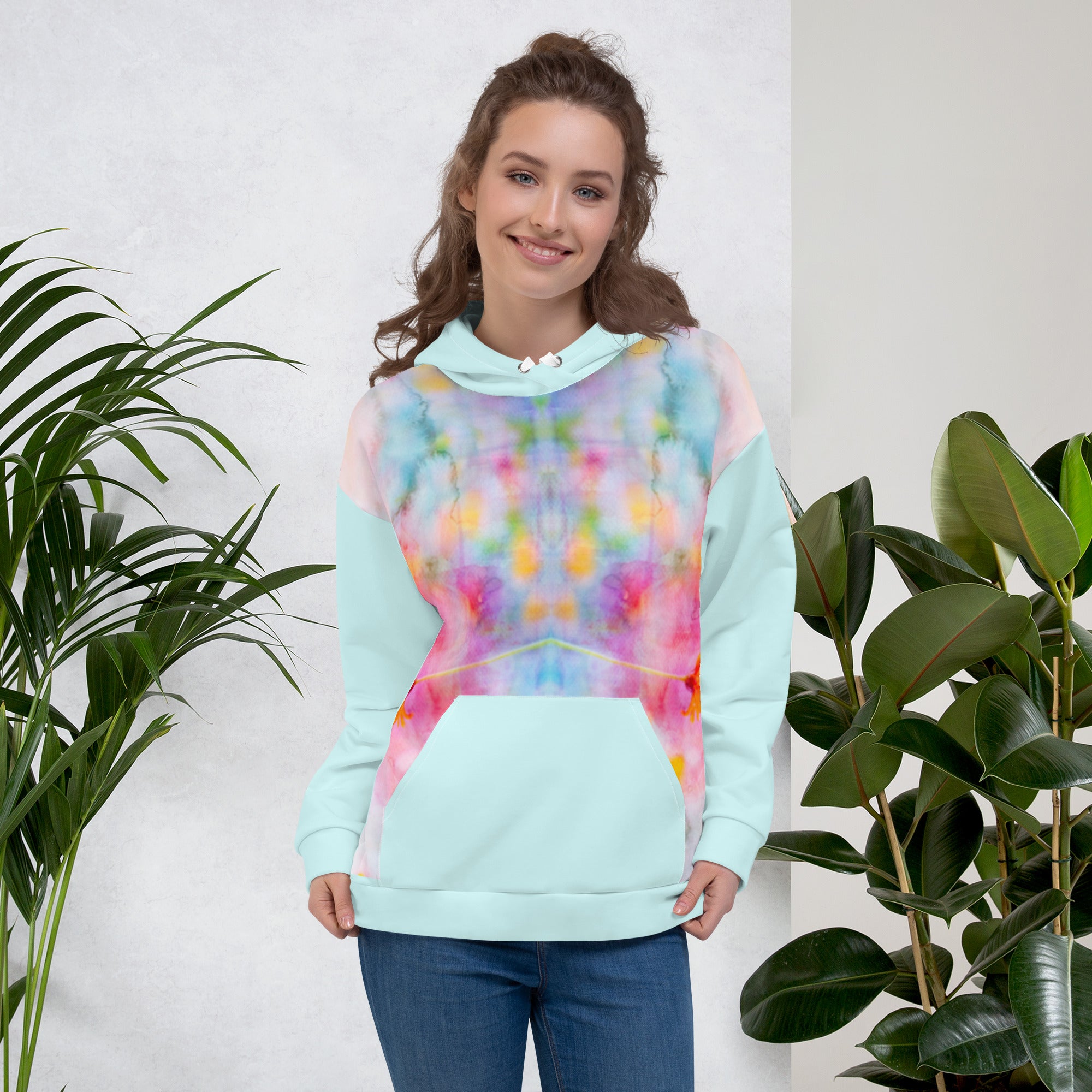 Aquarell Kapuzenpullover - Divine DeSein