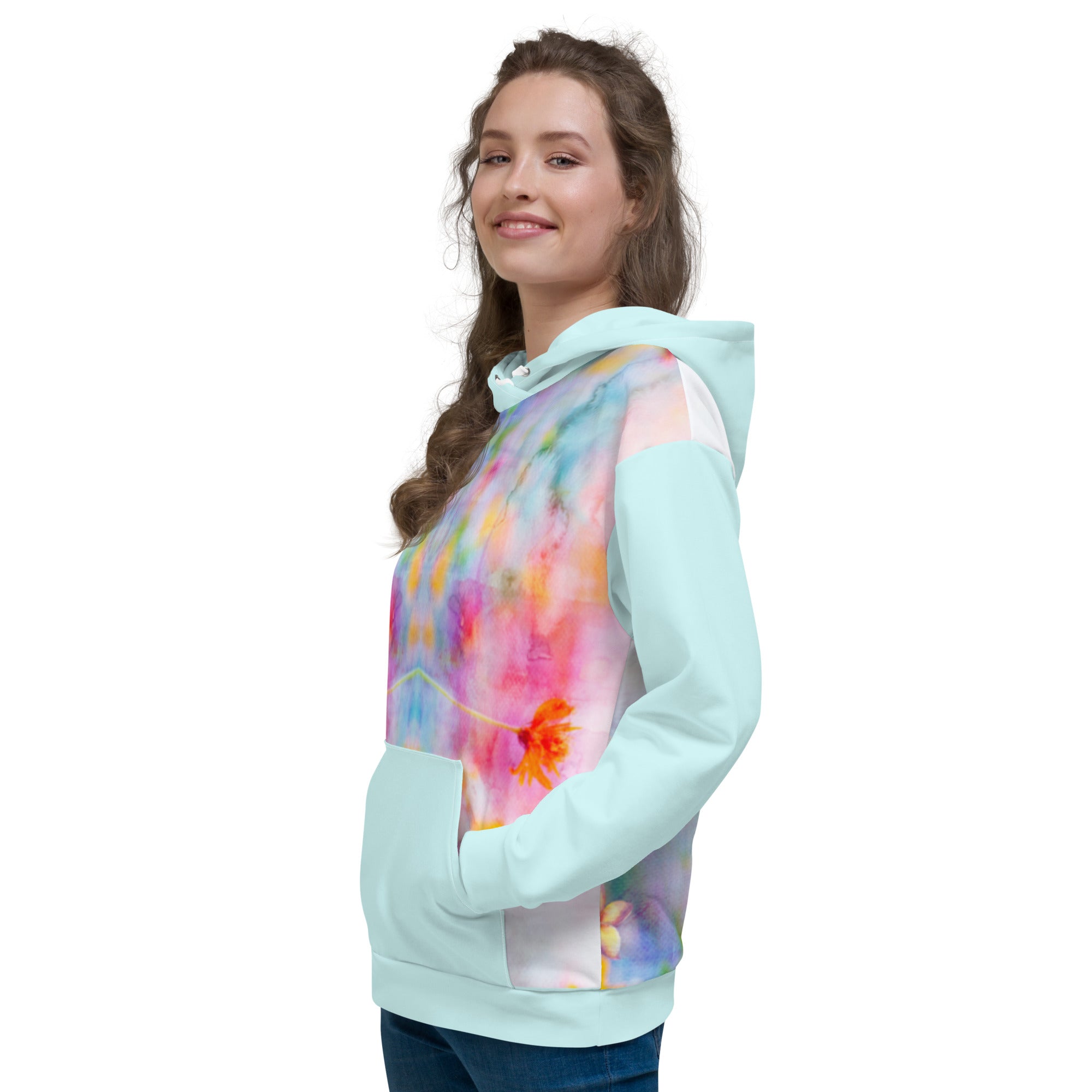 Aquarell Kapuzenpullover - Divine DeSein