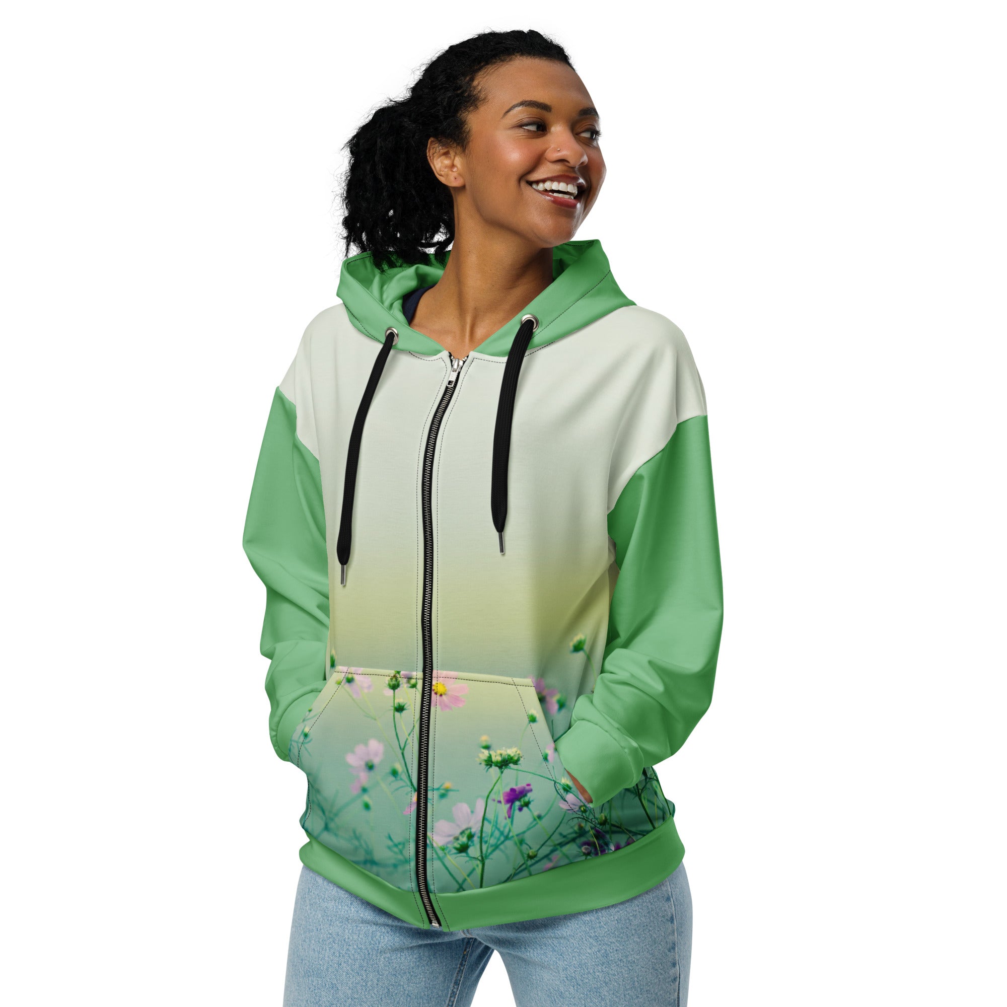 Sommerhauch - Eco Unisex Zip-Hoodie (EU) - Divine DeSein