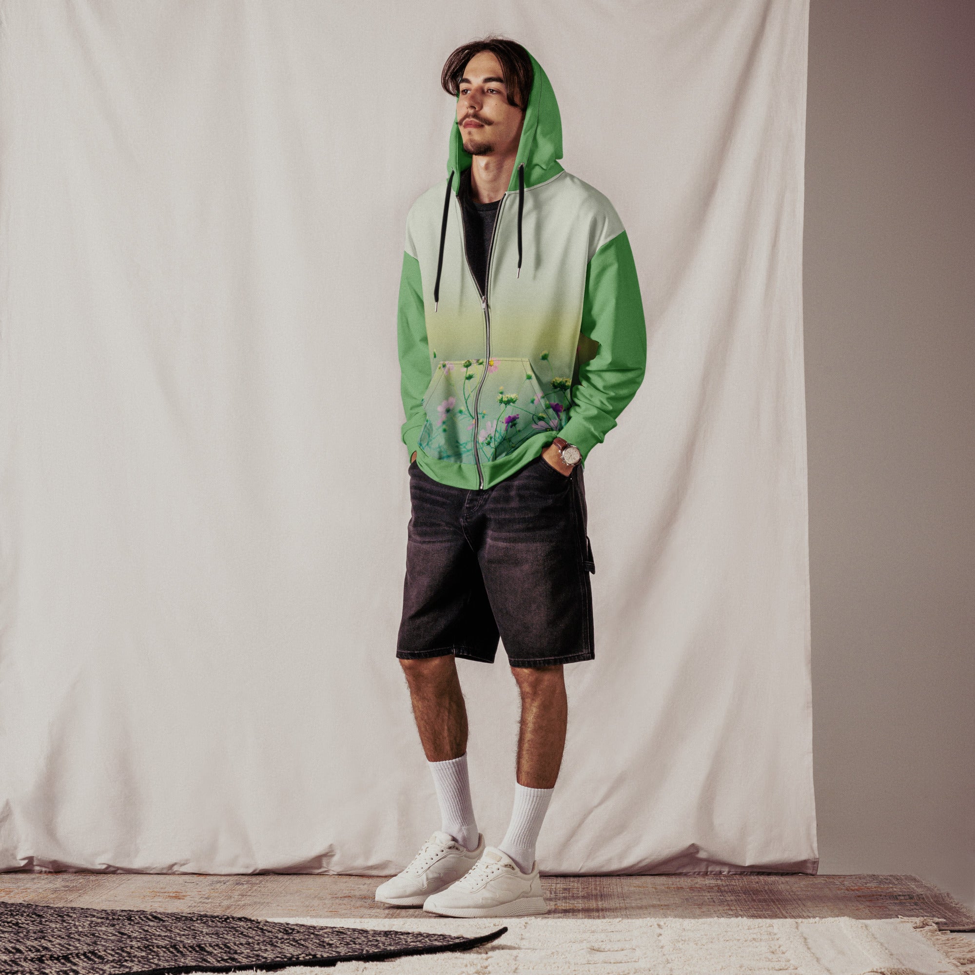 Sommerhauch - Eco Unisex Zip-Hoodie (EU) - Divine DeSein