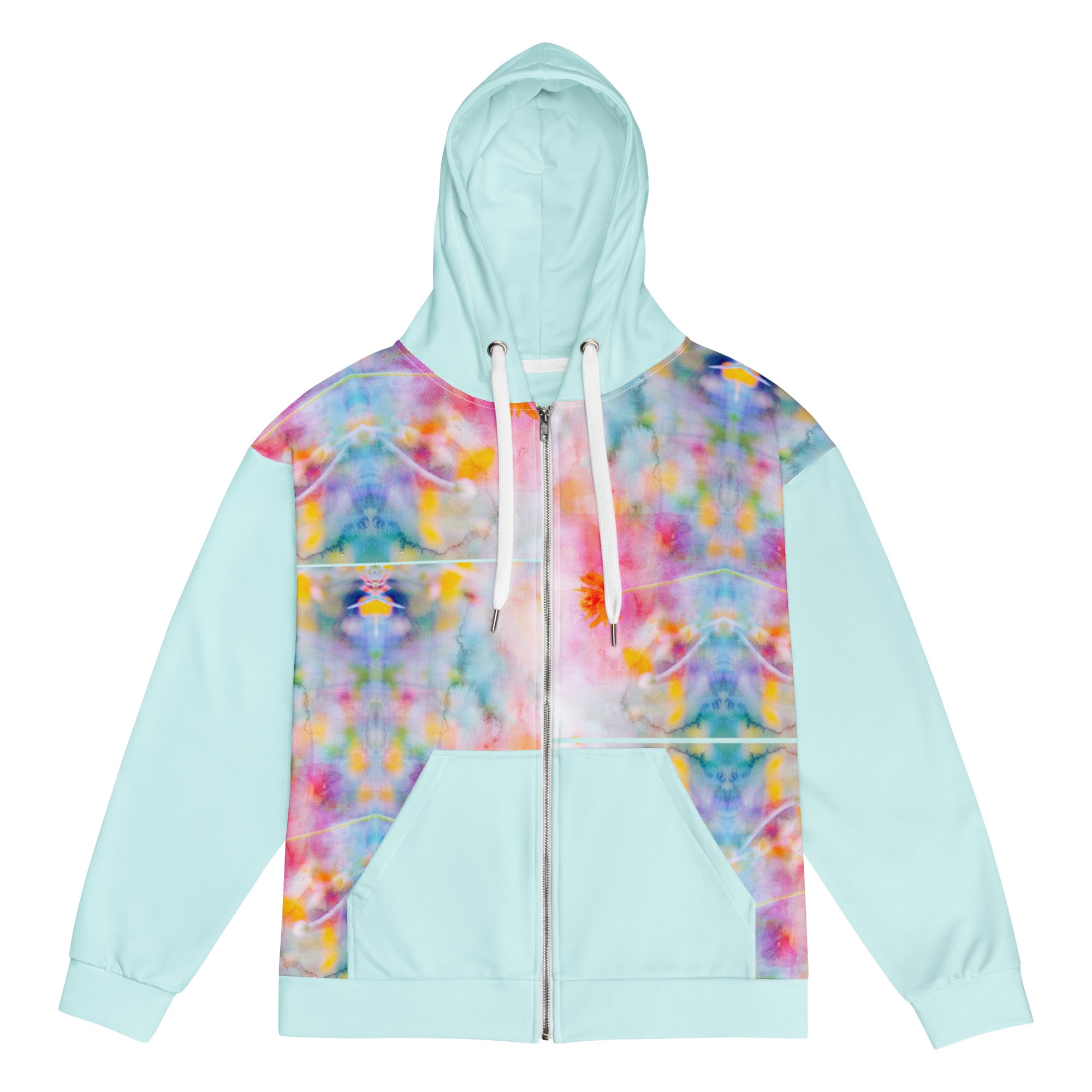 Aquarell Unisex Eco Zip-Hoodie - Divine DeSein