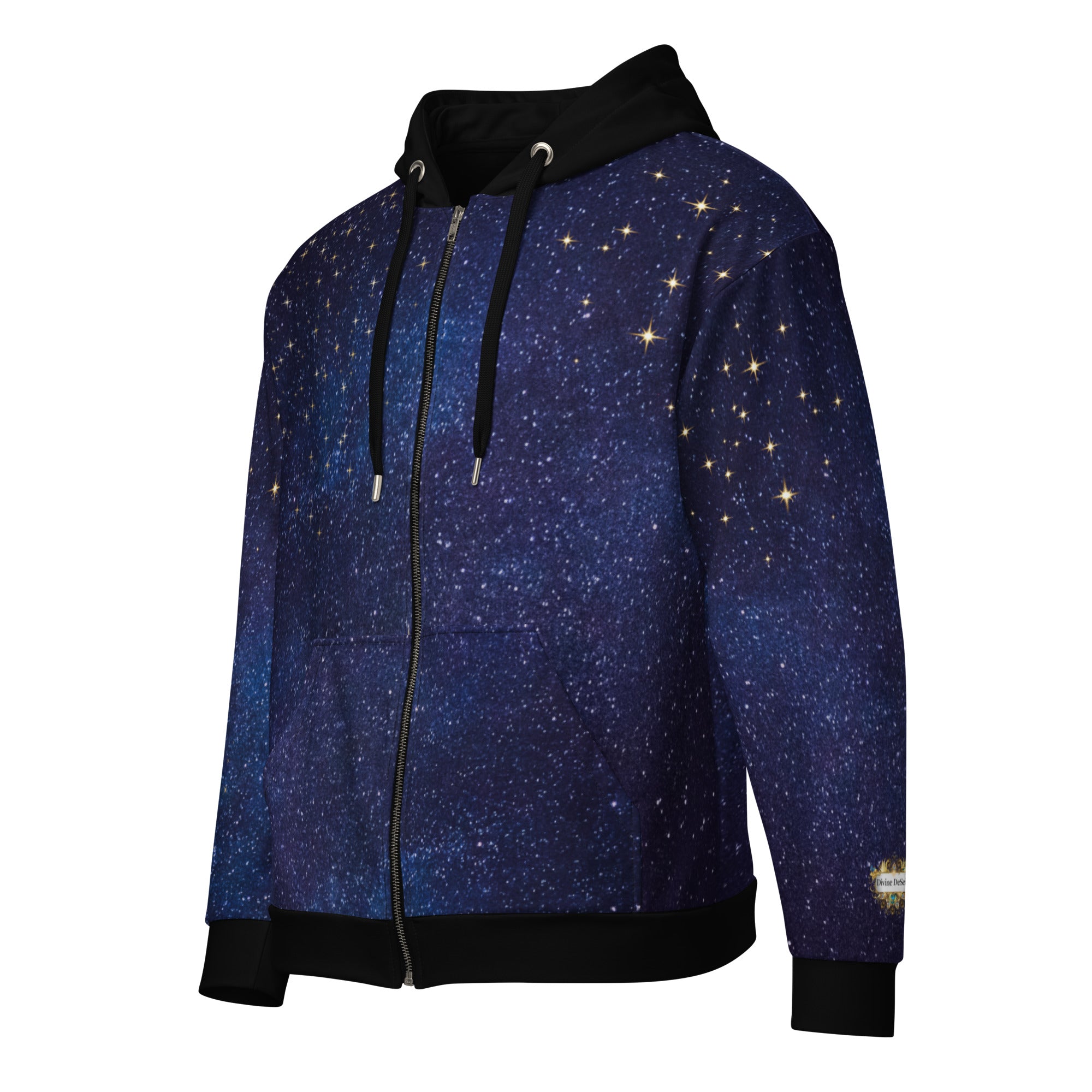 Neith Göttin - Zip-Hoodie Universum - Divine DeSein