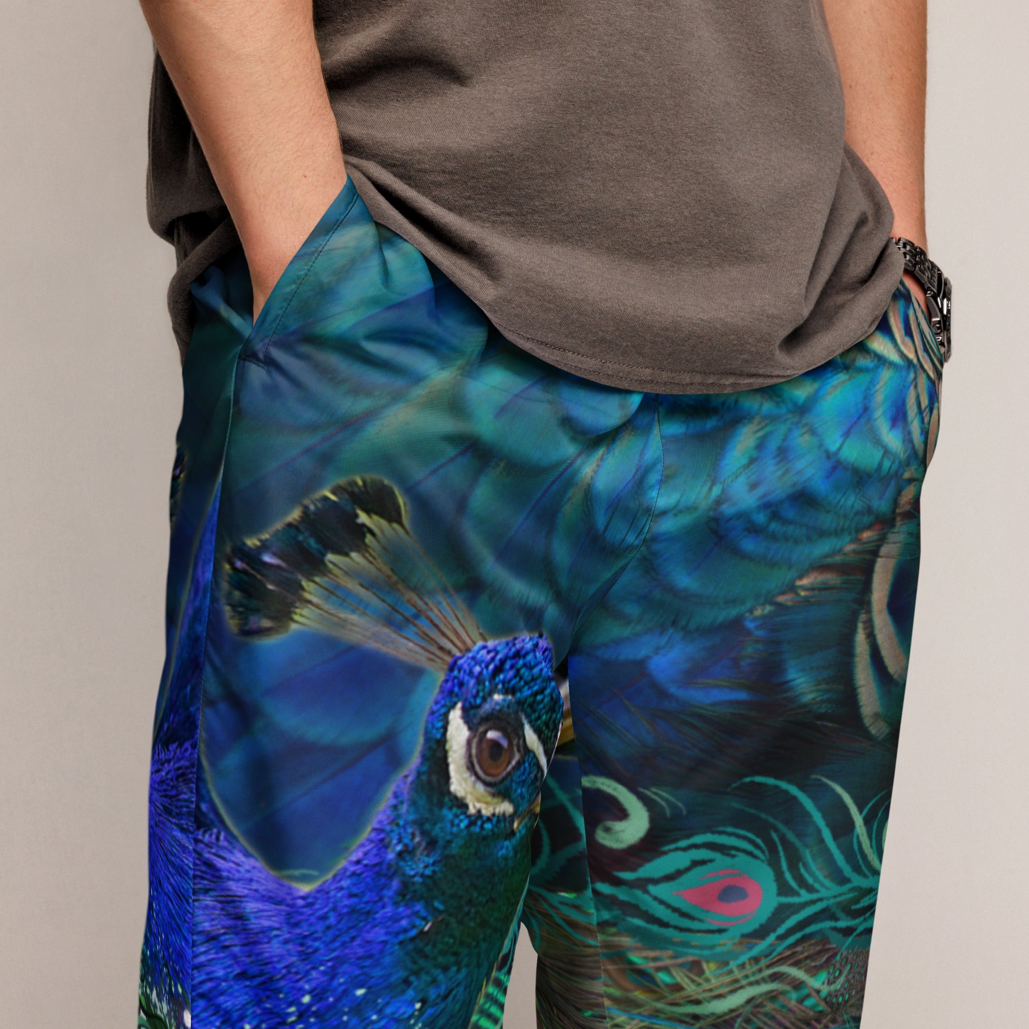 Stylische Fitnesshose - Pfauentraum - Divine DeSein