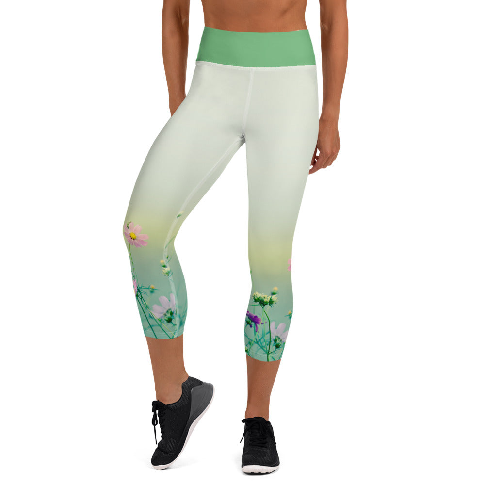 Freizeit Capri Leggings - Sommerhauch - Divine DeSein