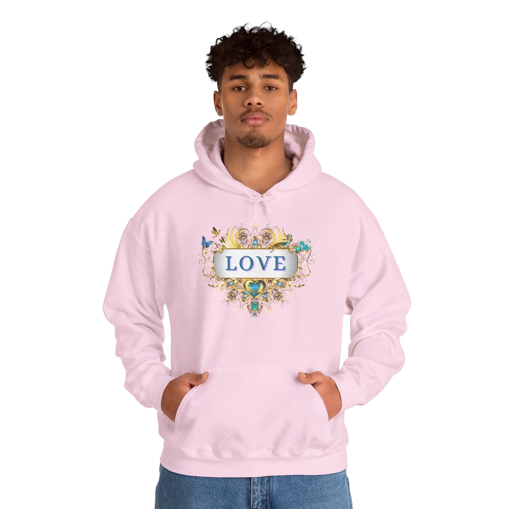 LOVE - Kuscheliger Statement Hoodie