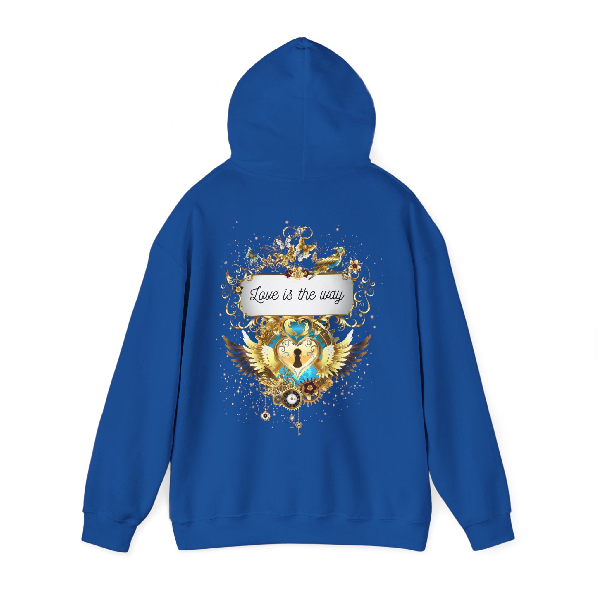 Love is the way - Kuscheliger Statement Hoodie