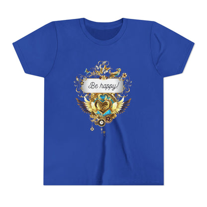 Kindershirt 'Be Happy' Design