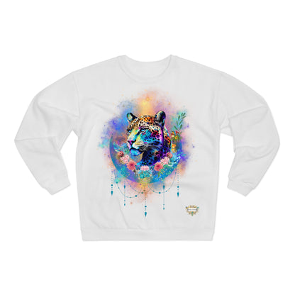 Bagheera´s Zauber Unisex Sweatshirt mit Designer-Leopardenprint
