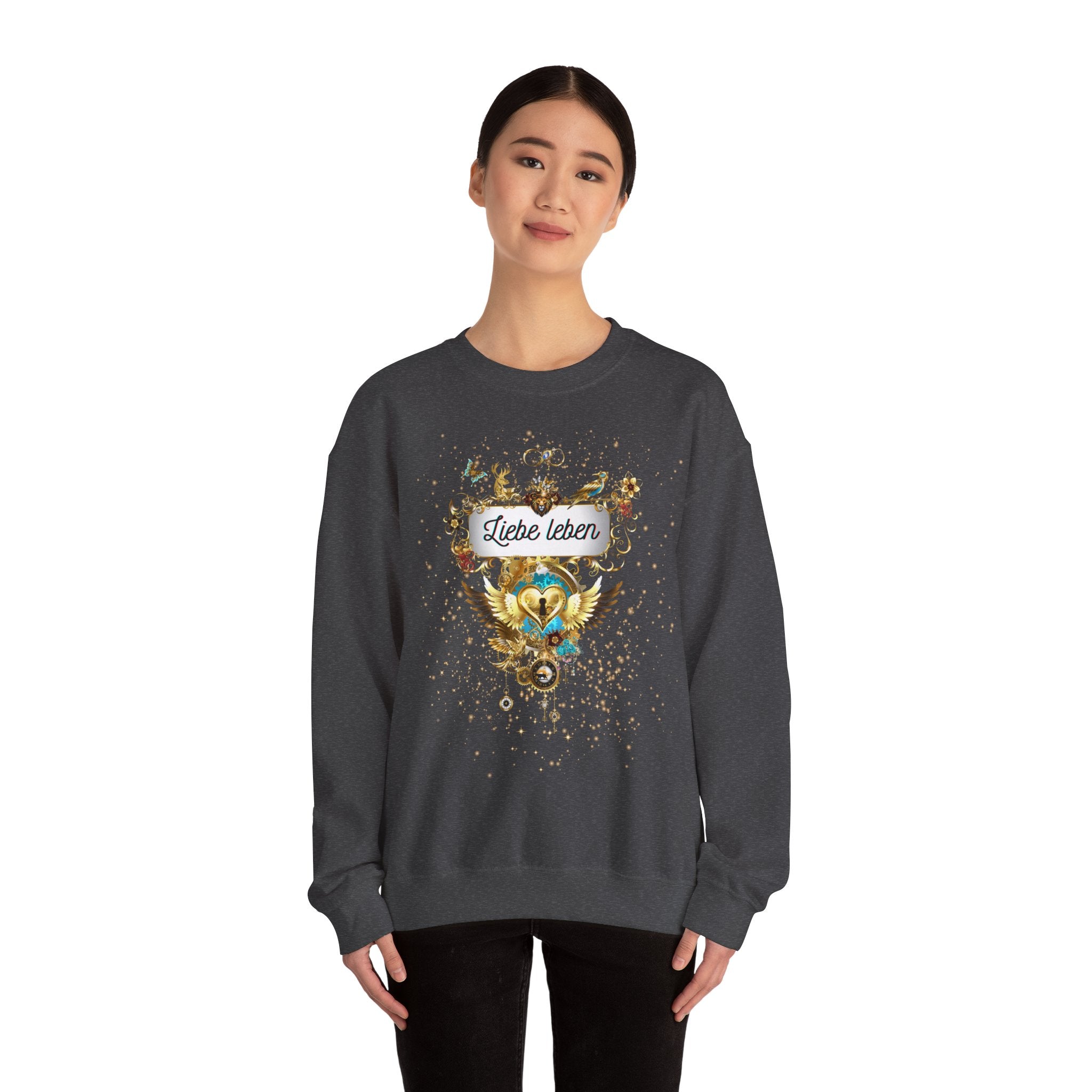 Liebe Leben - Wohlfühl Sweatshirt - Divine DeSein