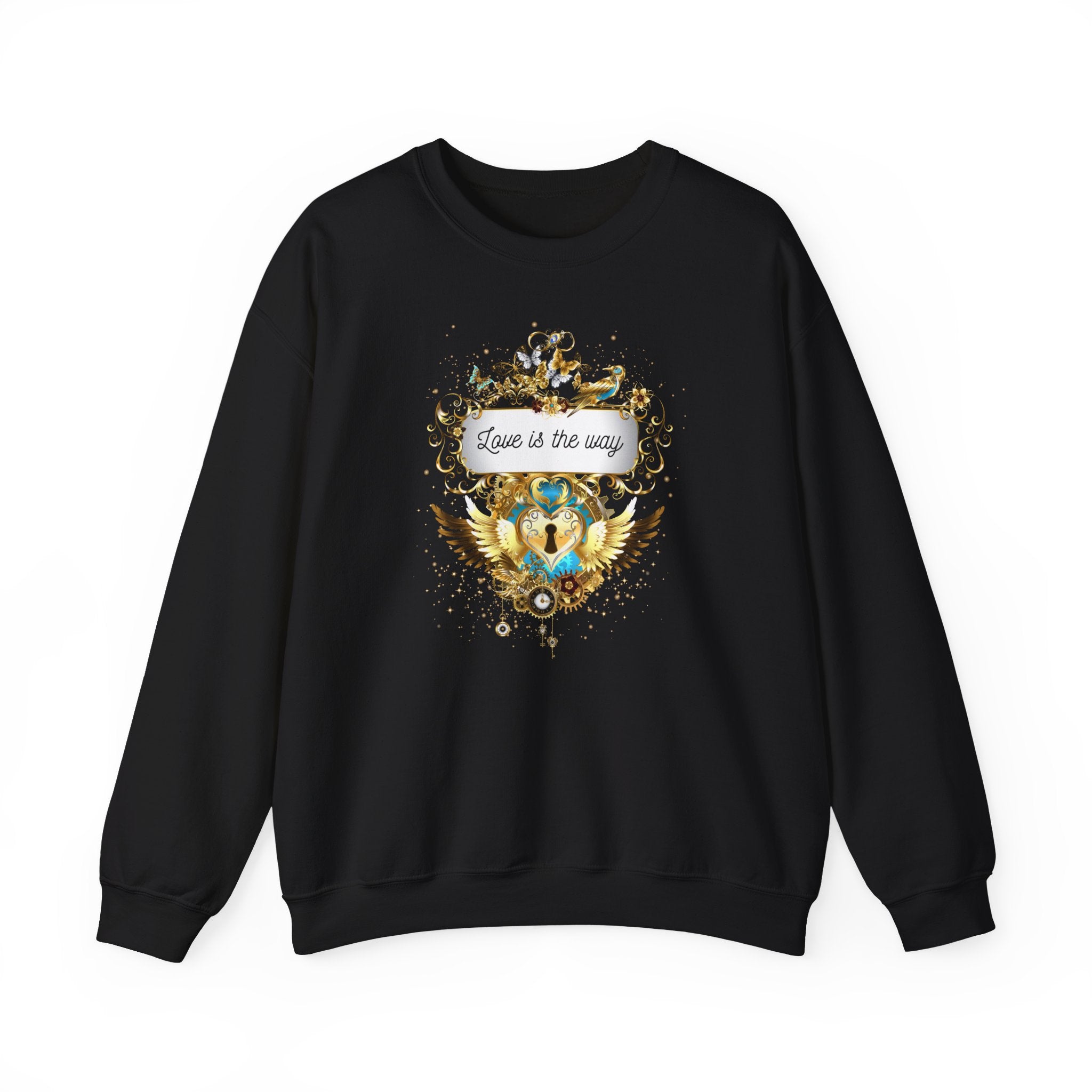 Love is the way - Spirituelles Wohlfühl Sweatshirt