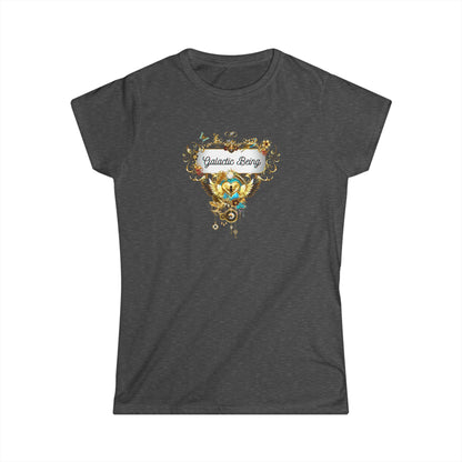 Galactic Being - Spirituelles Damen T-Shirt - Divine DeSein