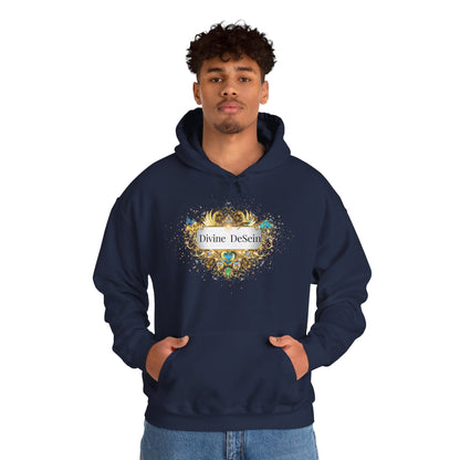 Rising Spirit - Kuscheliger Statement Hoodie für Männer - Divine DeSein