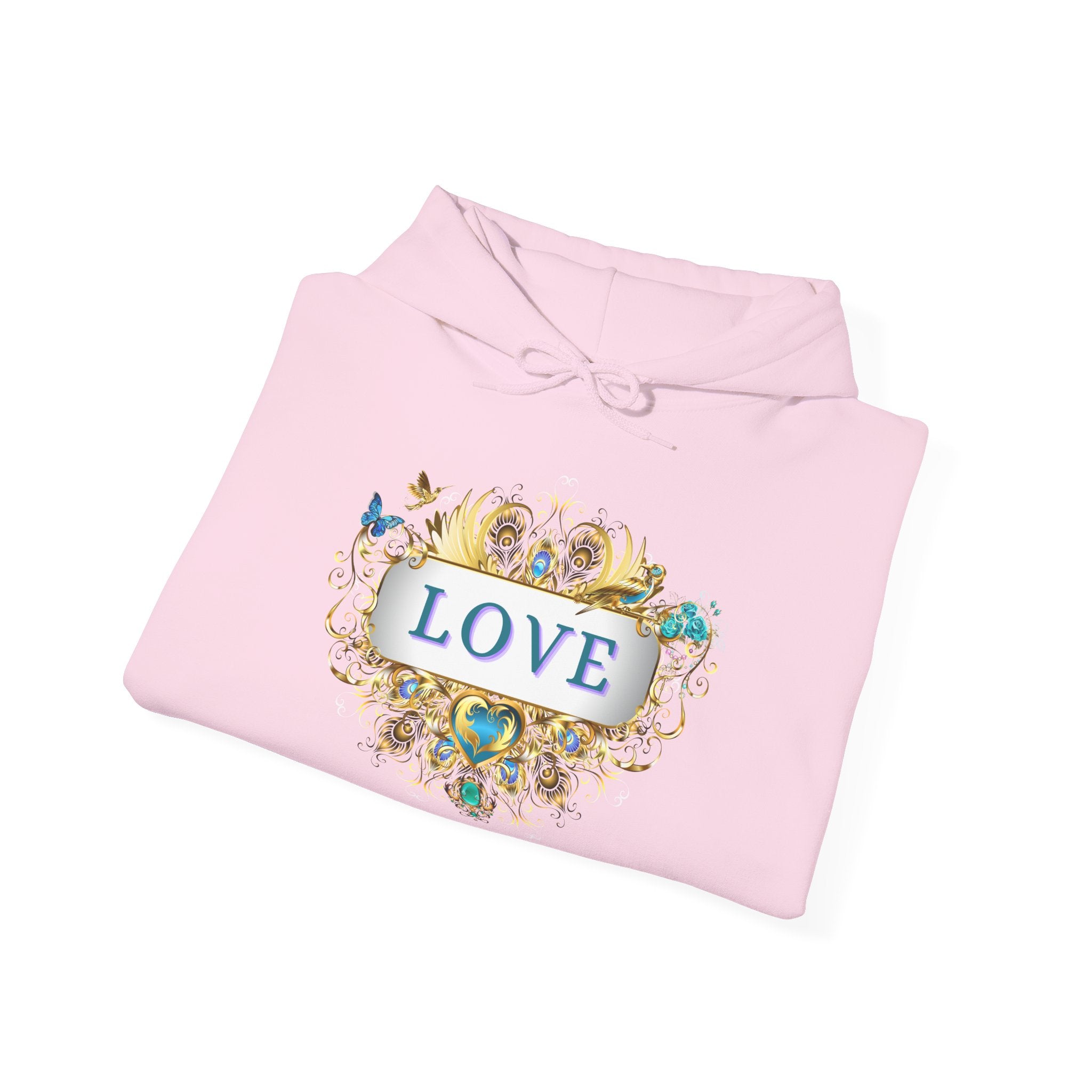 LOVE - Kuscheliger Statement Hoodie
