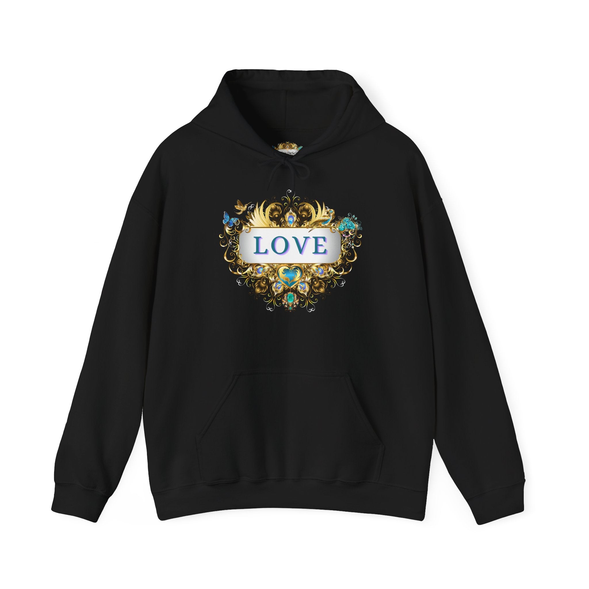LOVE - Kuscheliger Statement Hoodie - Divine DeSein