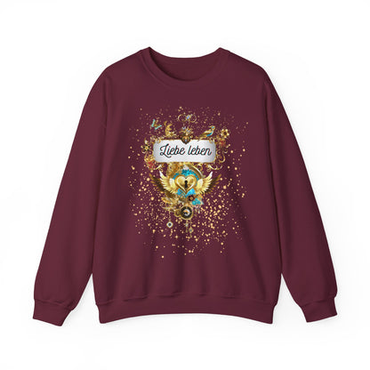 Liebe Leben - Wohlfühl Sweatshirt - Divine DeSein