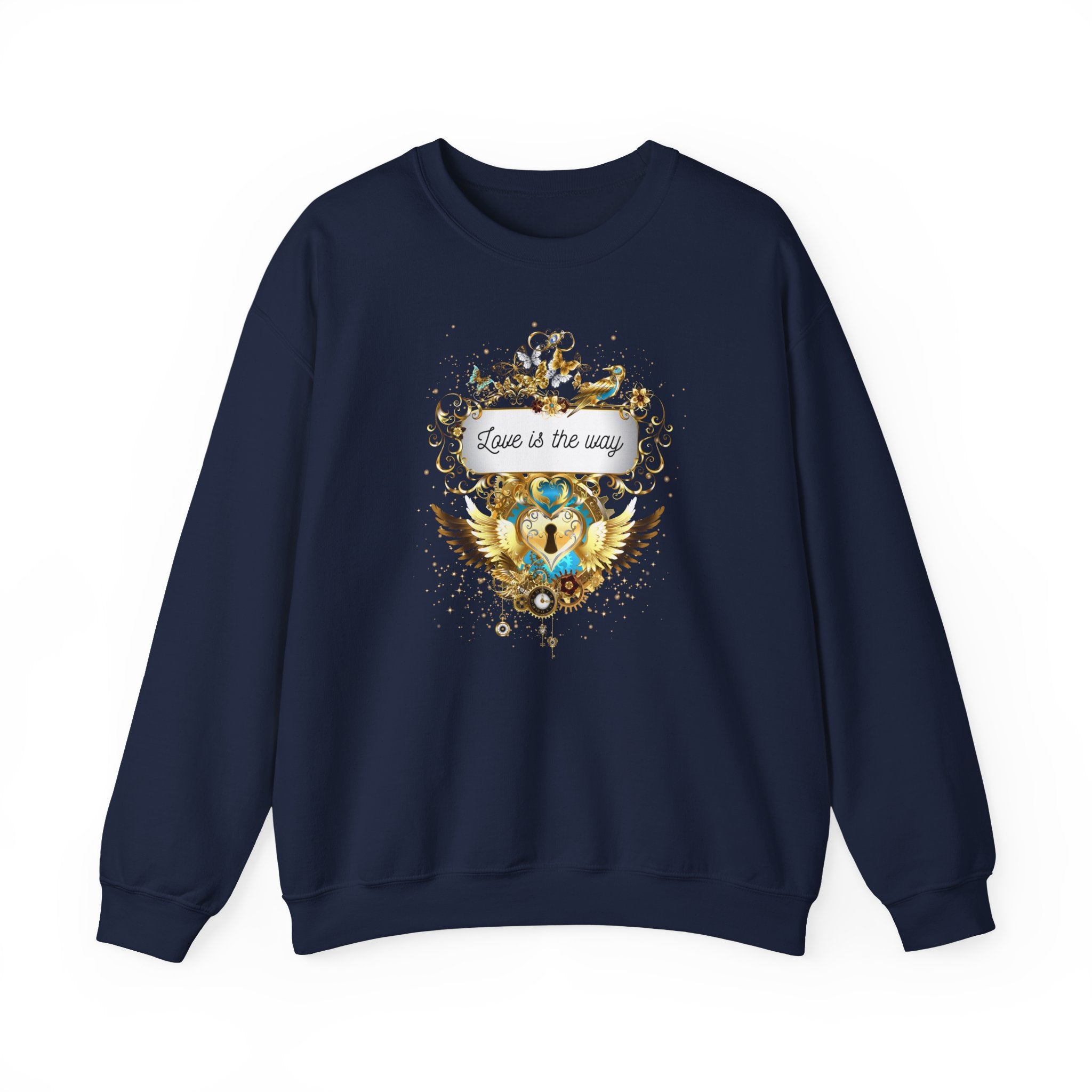 Love is the way - Spirituelles Wohlfühl Sweatshirt