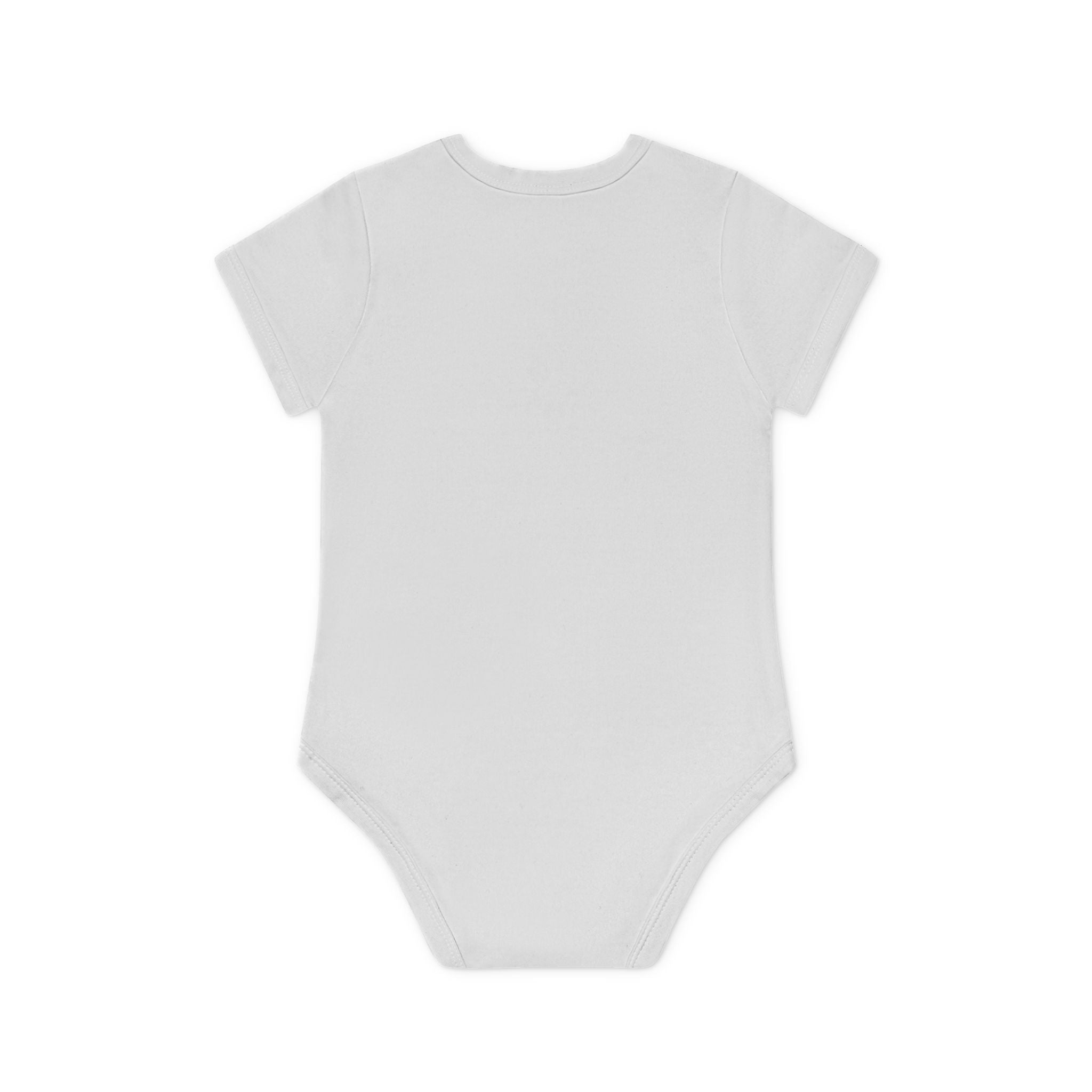 Baby-Bodysuit - "Be Happy!" aus Bio-Baumwolle