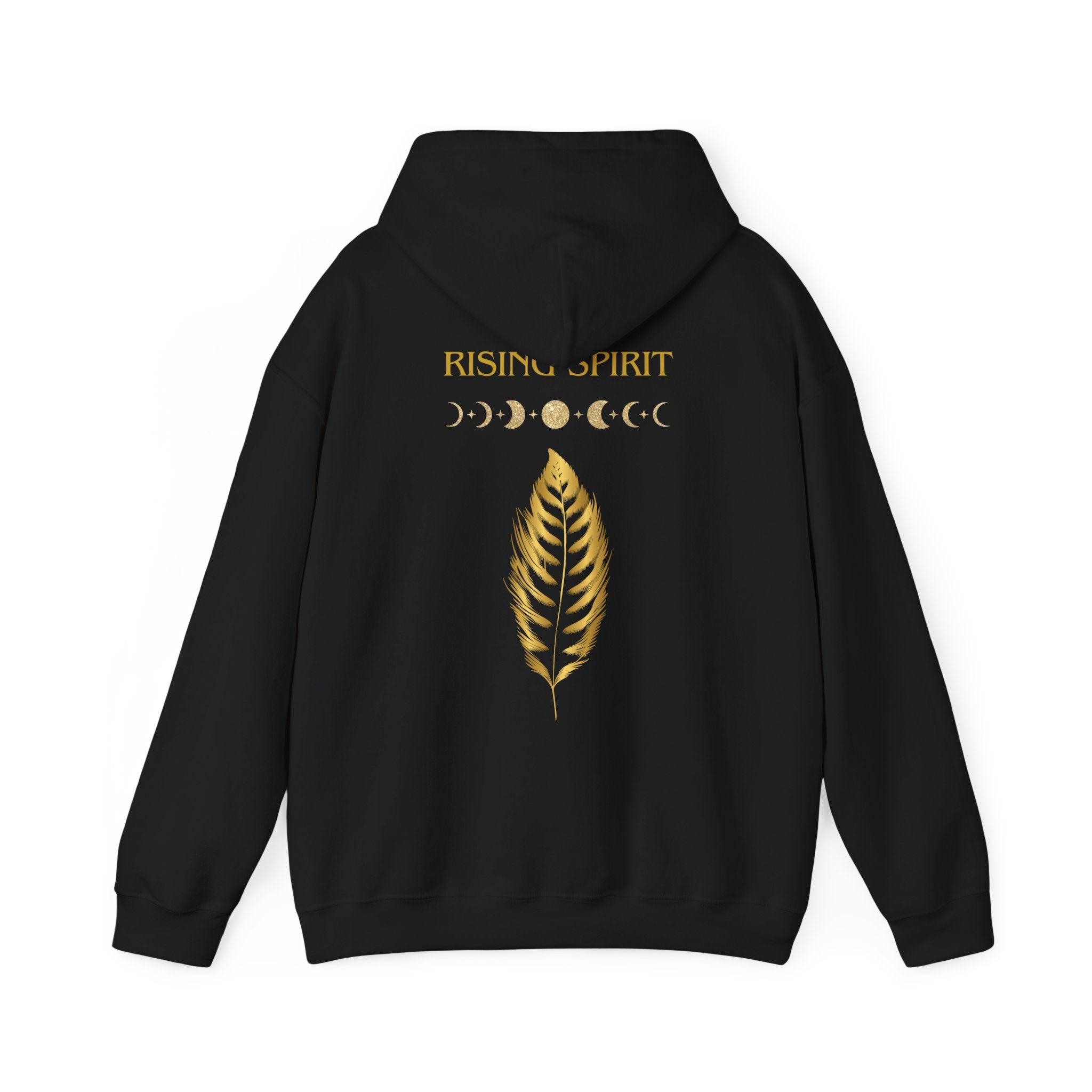 Rising Spirit - Kuscheliger Statement Hoodie für Männer - Divine DeSein