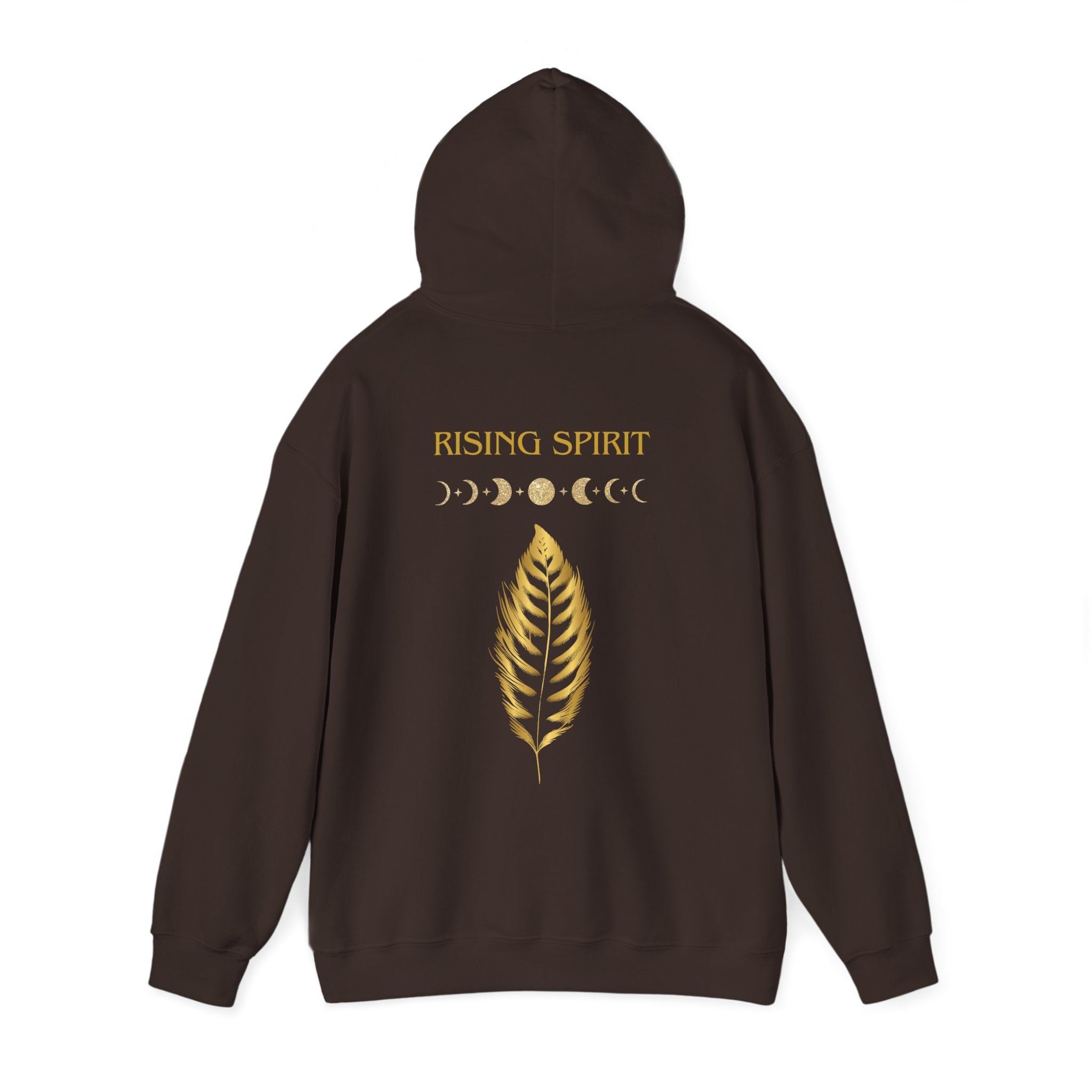 Rising Spirit - Kuscheliger Statement Hoodie für Männer - Divine DeSein