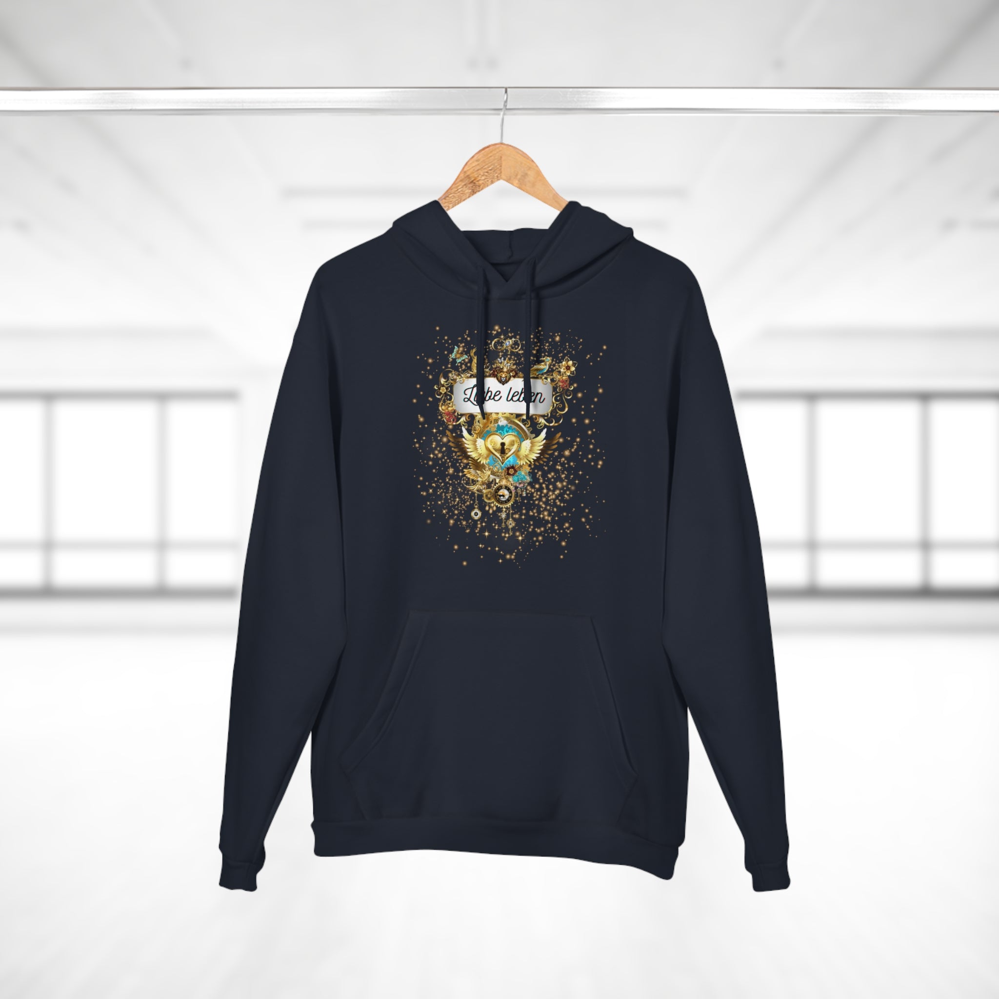 Liebe Leben Kapuzenpulli - Divine DeSein