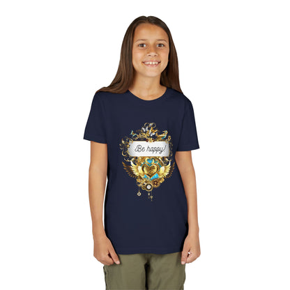 Kindershirt 'Be Happy' Design