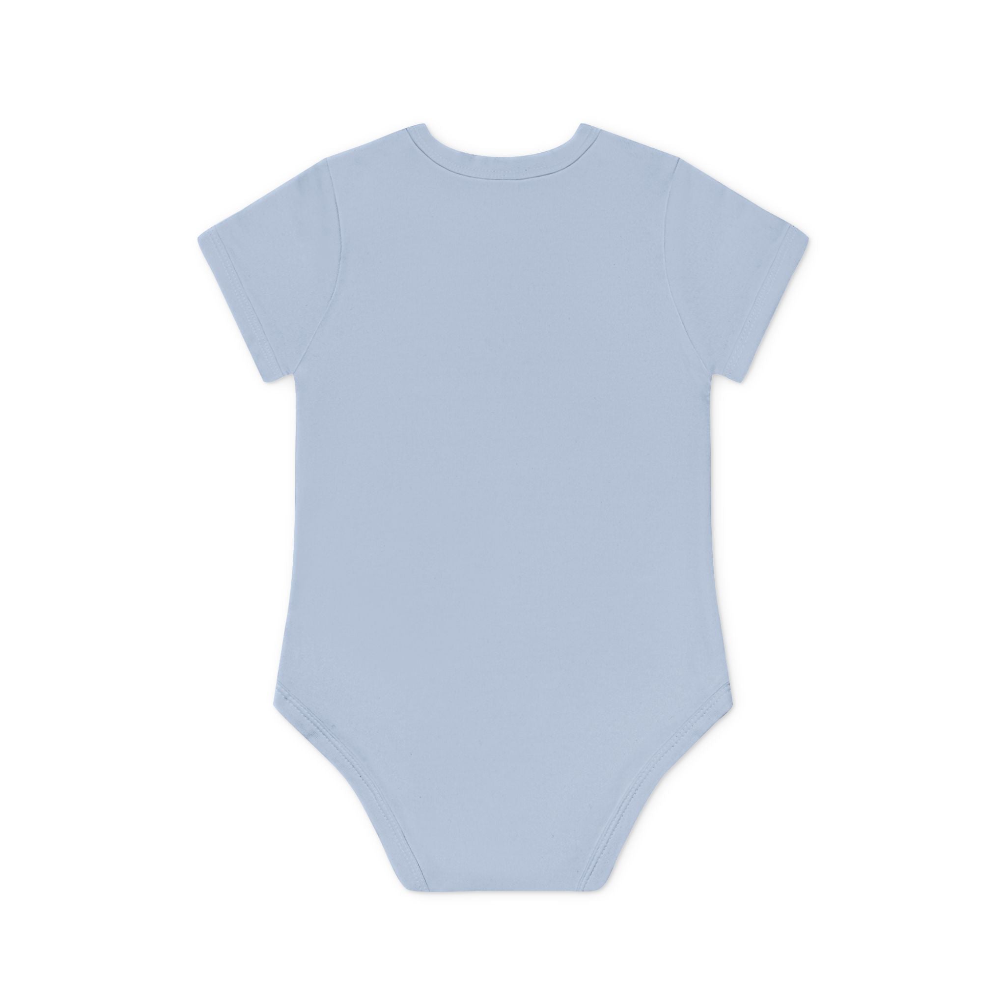 Baby-Bodysuit - "Be Happy!" aus Bio-Baumwolle