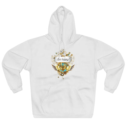 Be Happy kuscheliger Kapuzen Pullover Hoodie - Divine DeSein