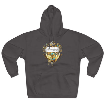 Be Happy kuscheliger Kapuzen Pullover Hoodie - Divine DeSein
