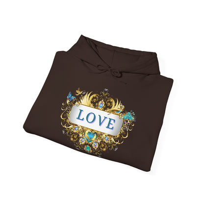 LOVE - Kuscheliger Statement Hoodie