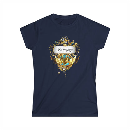 Be Happy - Damen T-Shirt