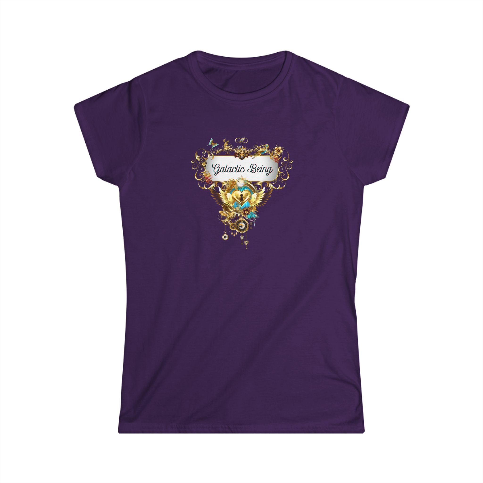 Galactic Being - Spirituelles Damen T-Shirt - Divine DeSein
