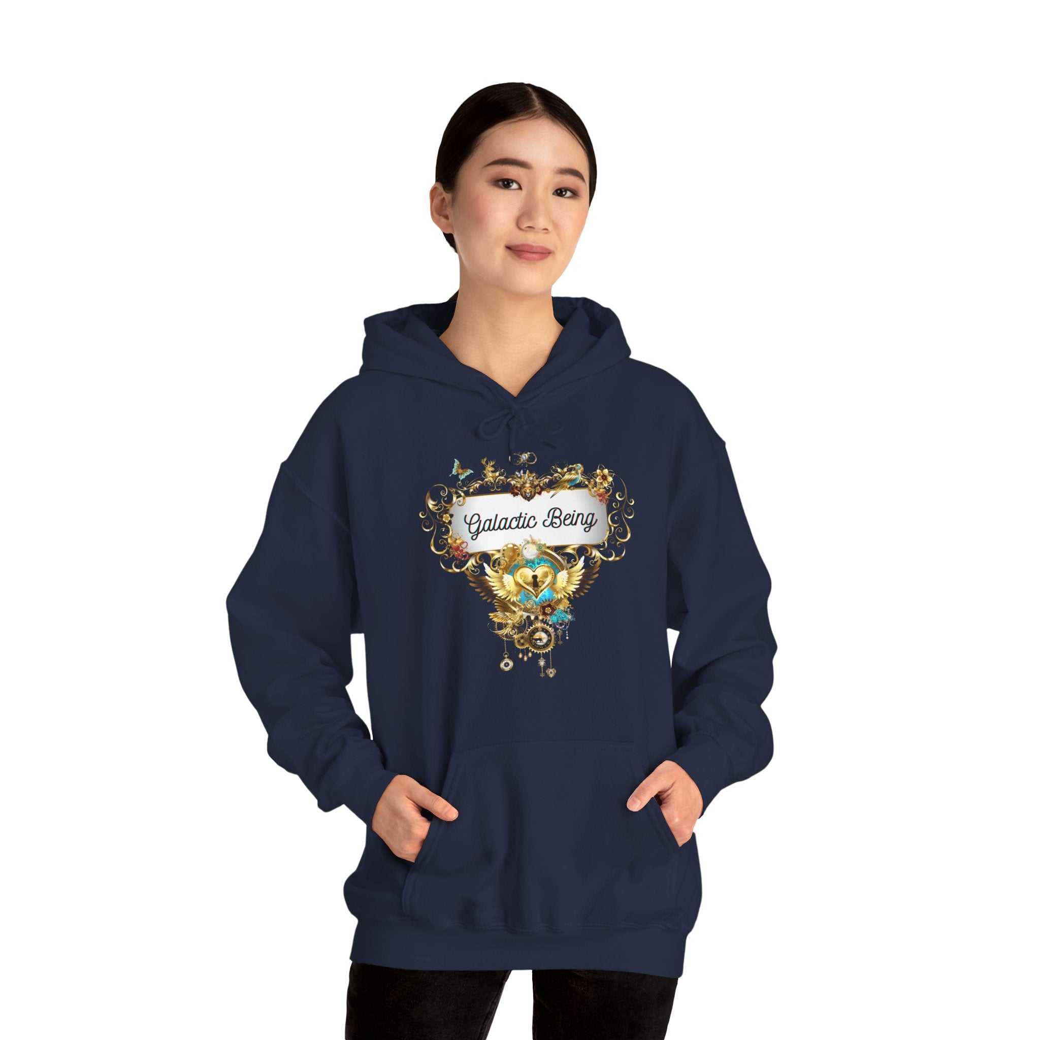 Galactic Being - Kuscheliger Statement Hoodie