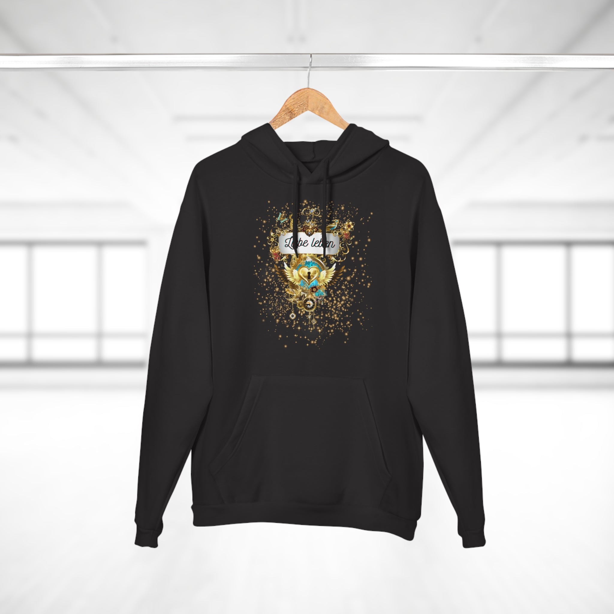 Liebe Leben Kapuzenpulli - Divine DeSein