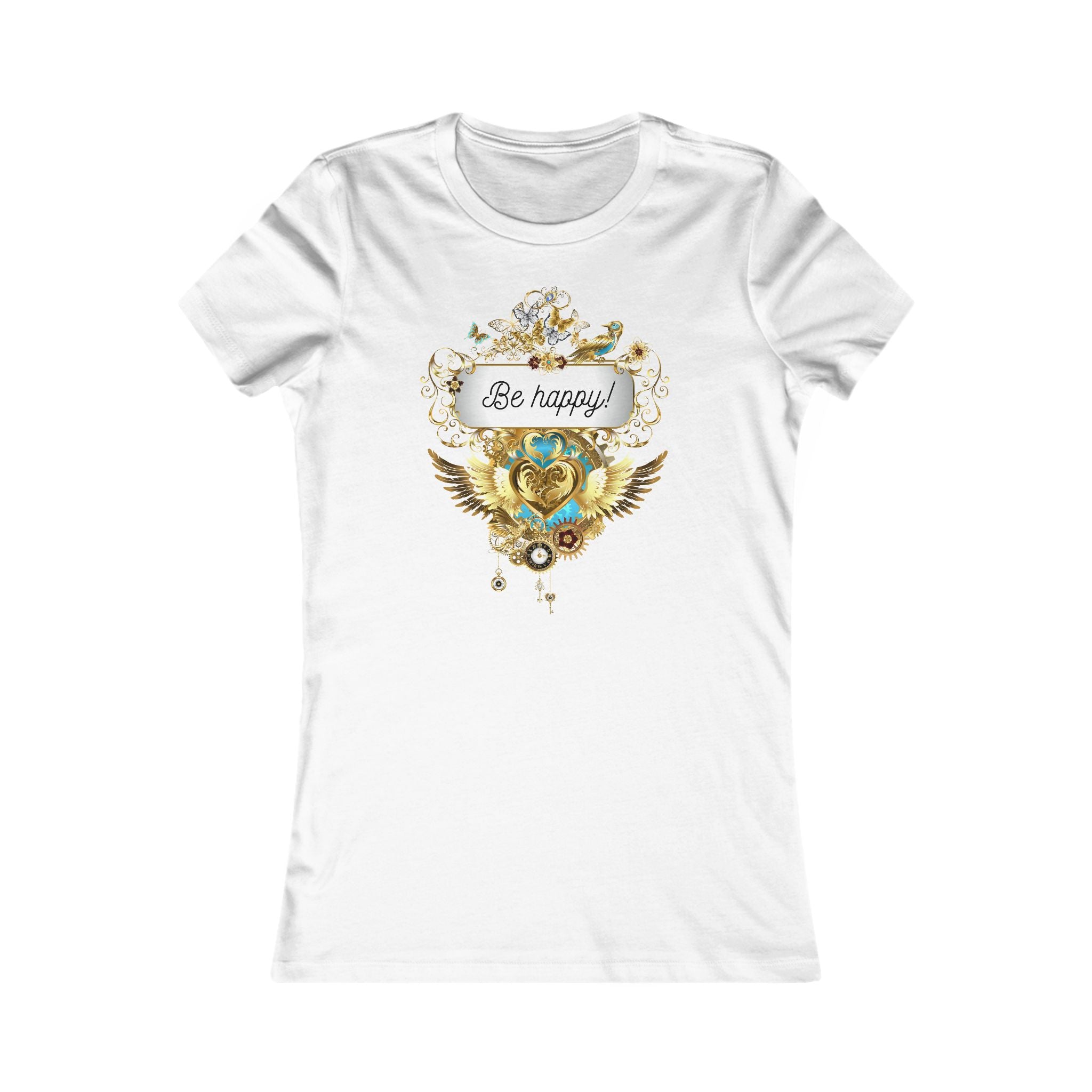 Be Happy Damen T-Shirt - Divine DeSein