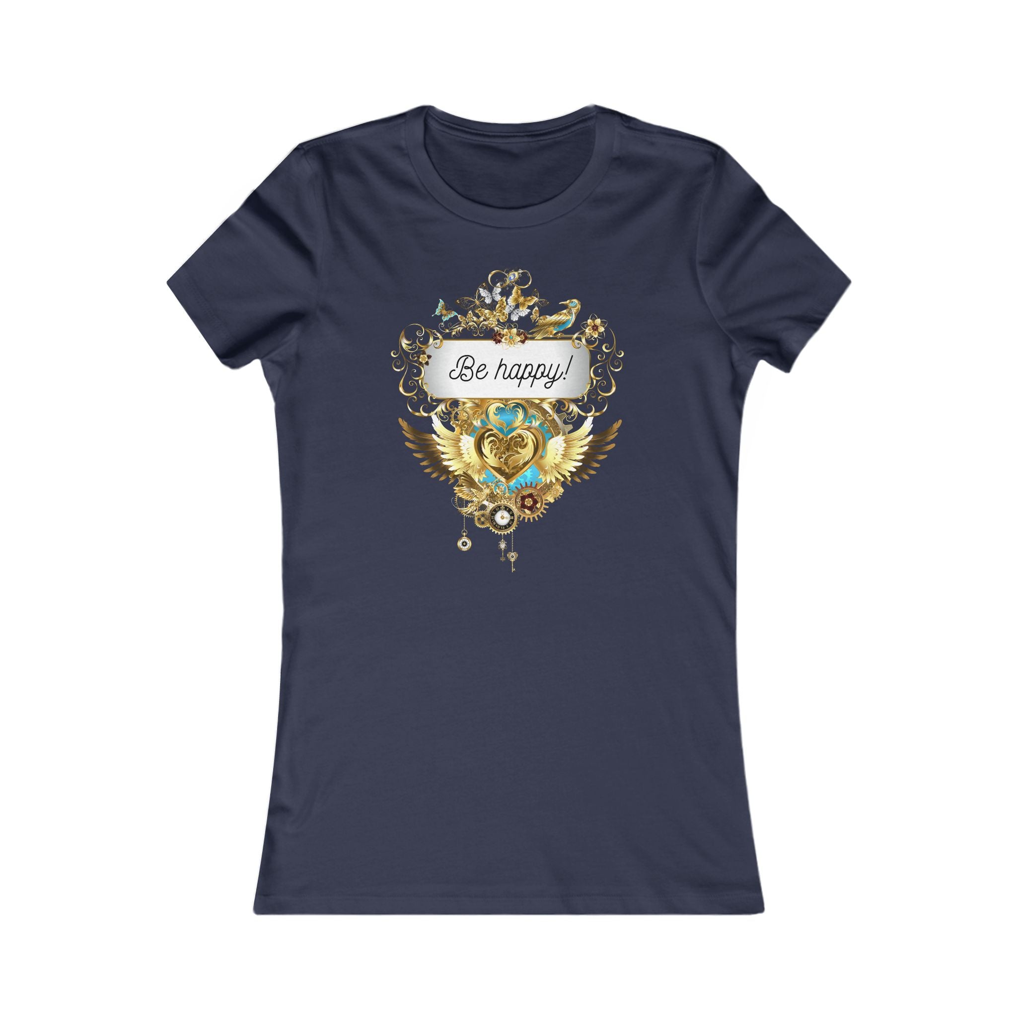 Be Happy Damen T-Shirt - Divine DeSein