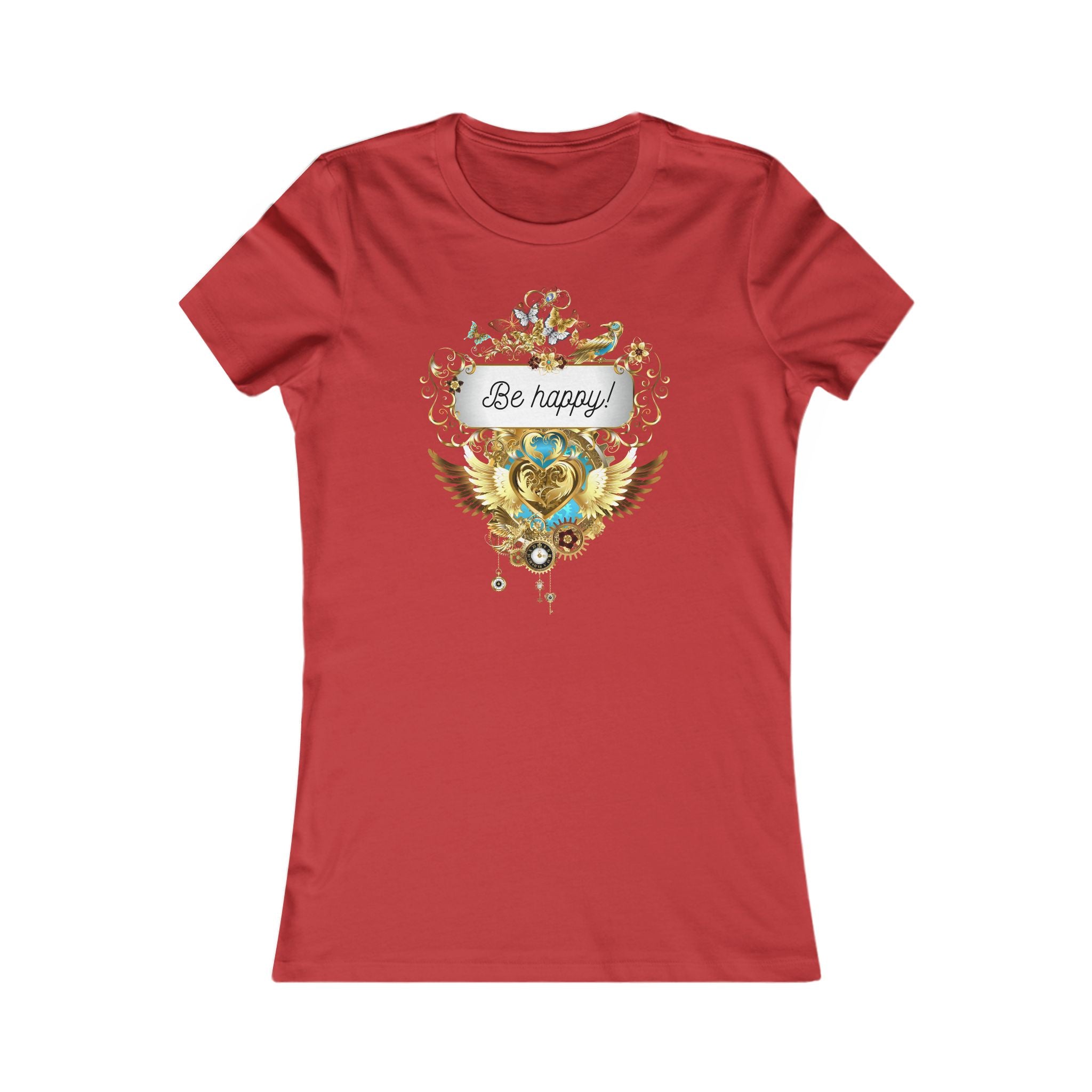 Be Happy Damen T-Shirt - Divine DeSein