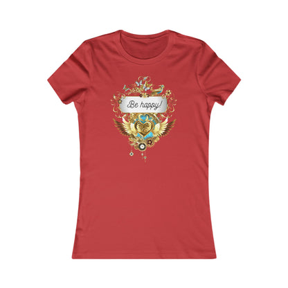 Be Happy Damen T-Shirt - Divine DeSein