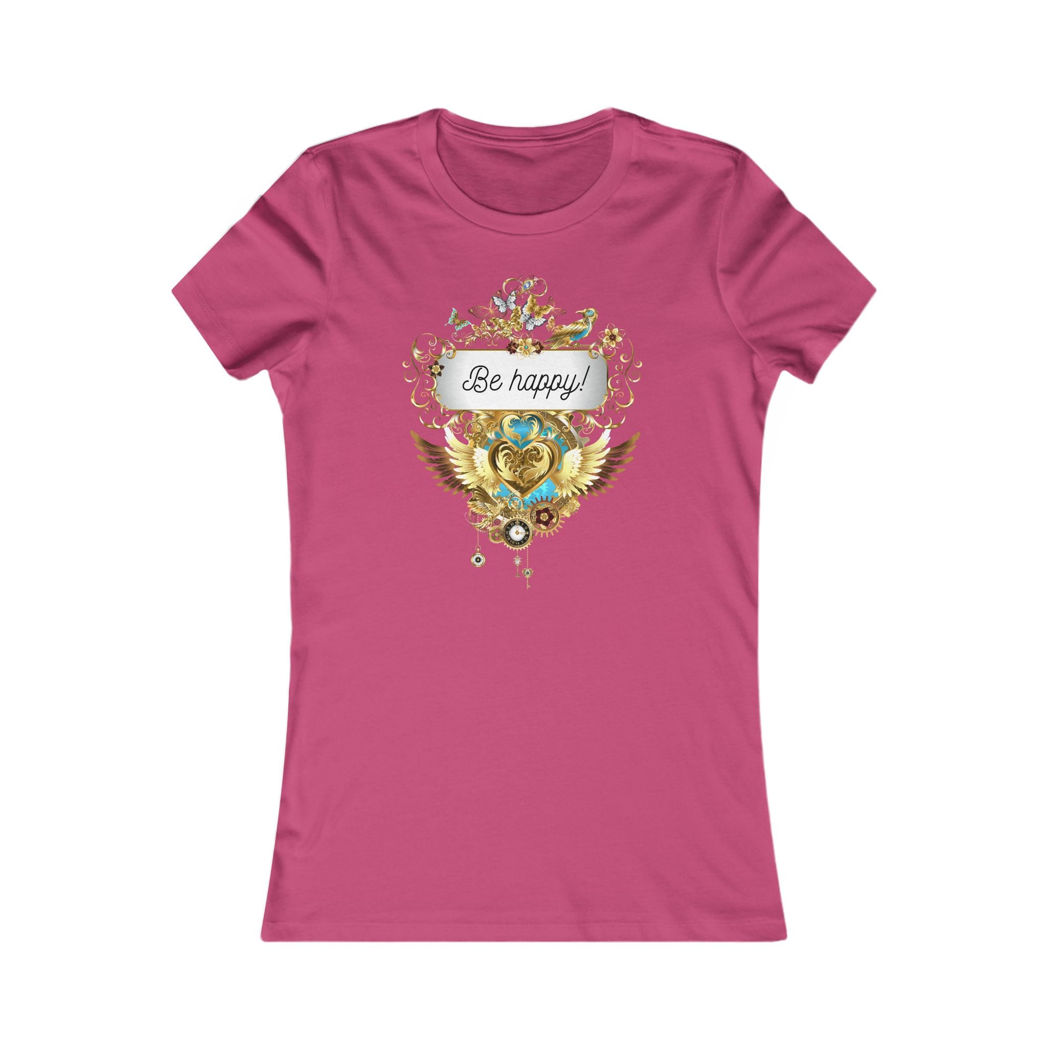 Be Happy Damen T-Shirt - Divine DeSein