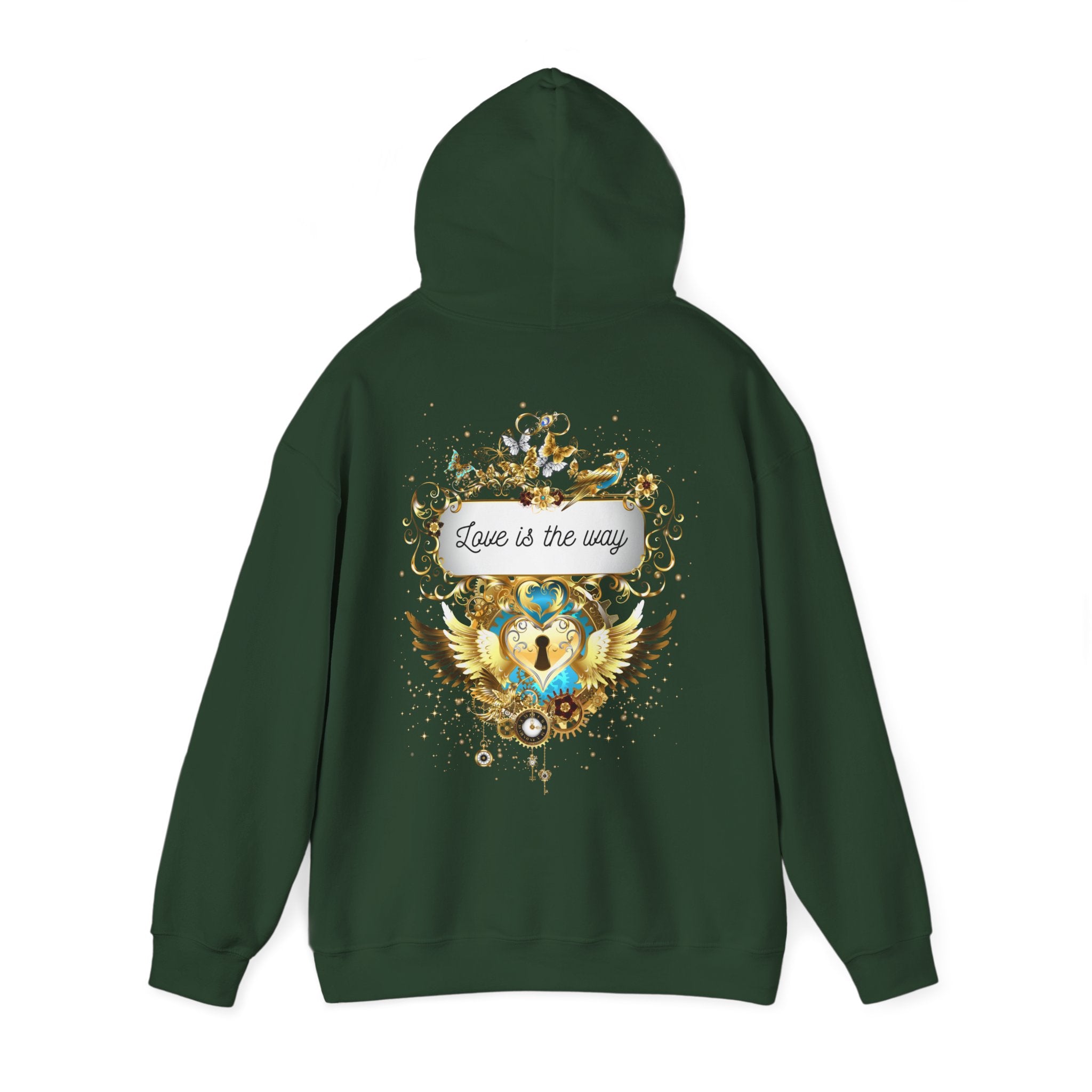 Love is the way - Kuscheliger Statement Hoodie