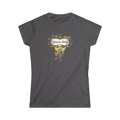 Galactic Being - Spirituelles Damen T-Shirt - Divine DeSein