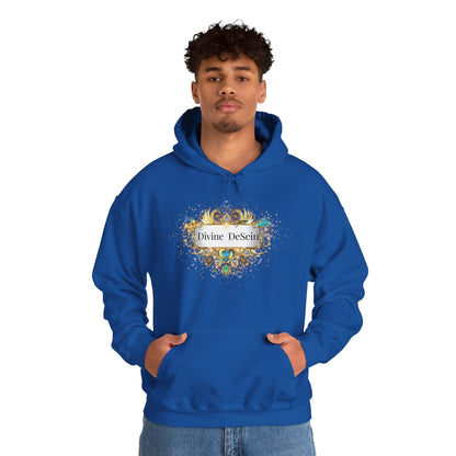 Rising Spirit - Kuscheliger Statement Hoodie für Männer - Divine DeSein