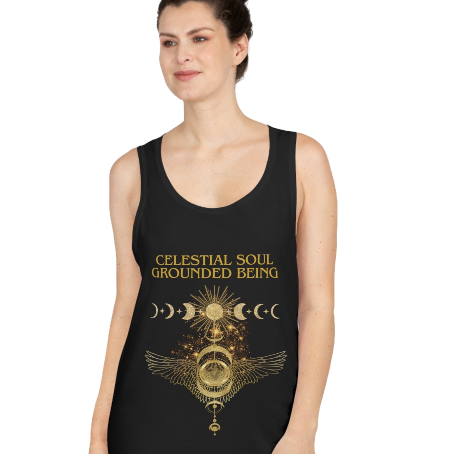 Damen Tank Top "Celestial Soul" aus Baumwolle