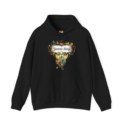 Galactic Being - Kuscheliger Statement Hoodie für Männer - Divine DeSein