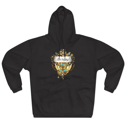 Be Happy kuscheliger Kapuzen Pullover Hoodie - Divine DeSein