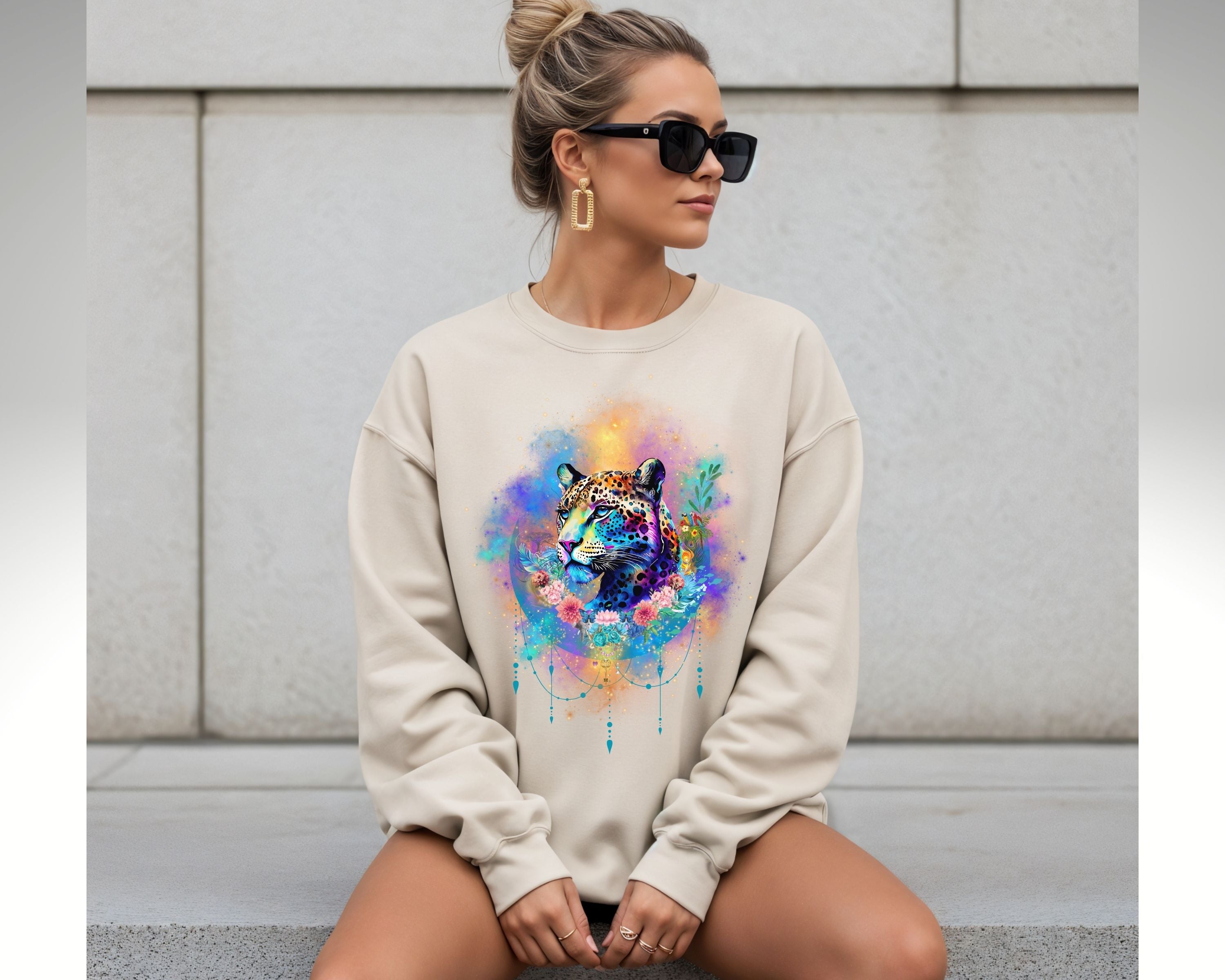 Bagheera´s Zauber - weicher Leoparden Pulli