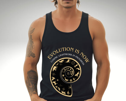 Herren Tank Top "Evolution" aus Baumwolle