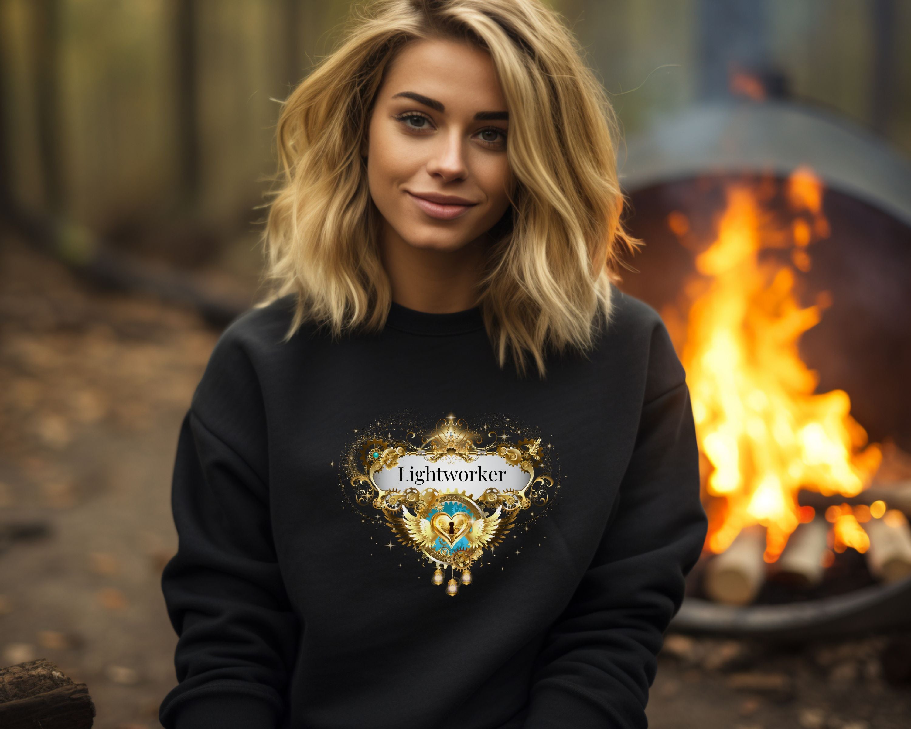 Lightworker - Spirituelles Wohlfühl Sweatshirt