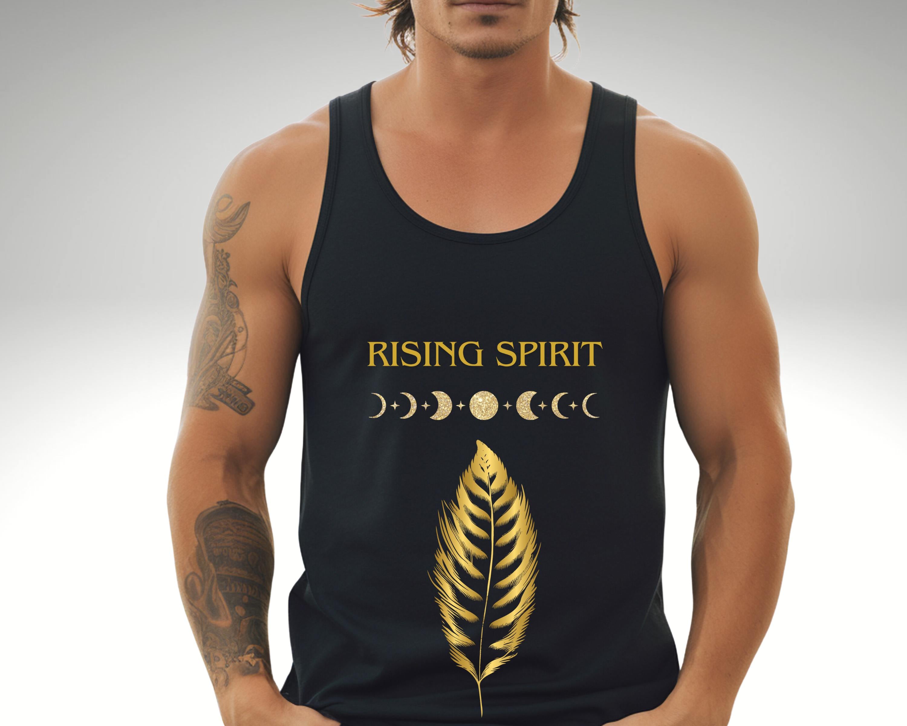 Herren Tank Top "Rising Spirit" aus Baumwolle
